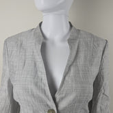 Gerry Weber Silver Grey Lightweight Jacket – Size AU 12